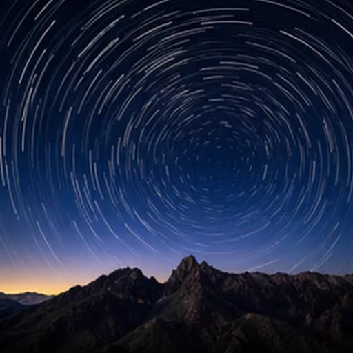 star trails example image.